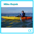 Kayak de canoa de plástico de asiento individual al por mayor